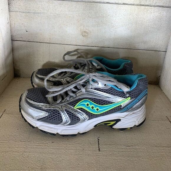 SAUCONY OASIS WOMANS RUNNING SHOE 15096-23 FABRIC MESH SIZE 6.5 - Picture 1 of 9